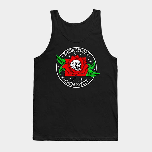 Kinda Spooky Kinda Sweet Tank Top by Downtown Rose